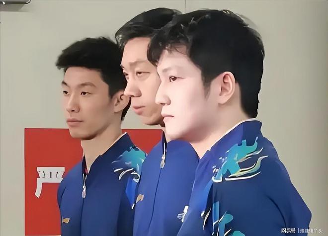 乒乓男团大战中出现看点，全场紧张备战