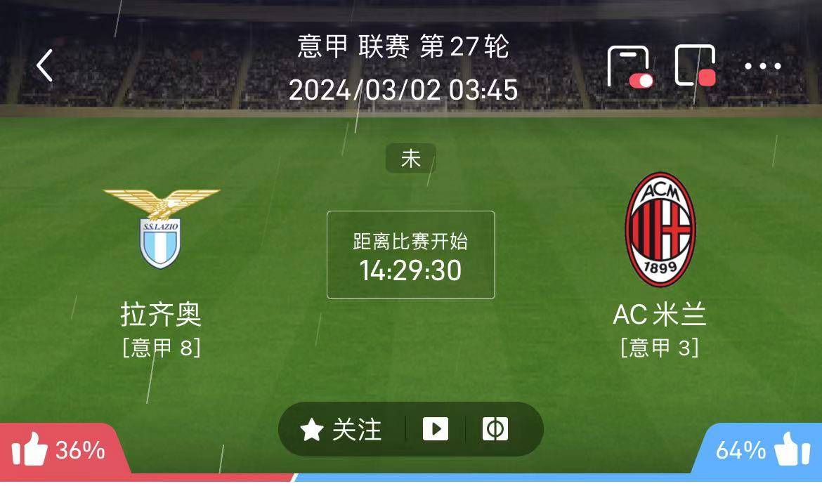 包含AC米兰将在接下来的几场比赛中争取好成绩的词条